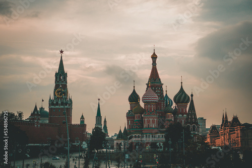 Kremlin skyline, Moscow, Russia