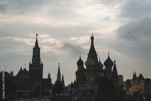 Kremlin skyline, Moscow, Russia