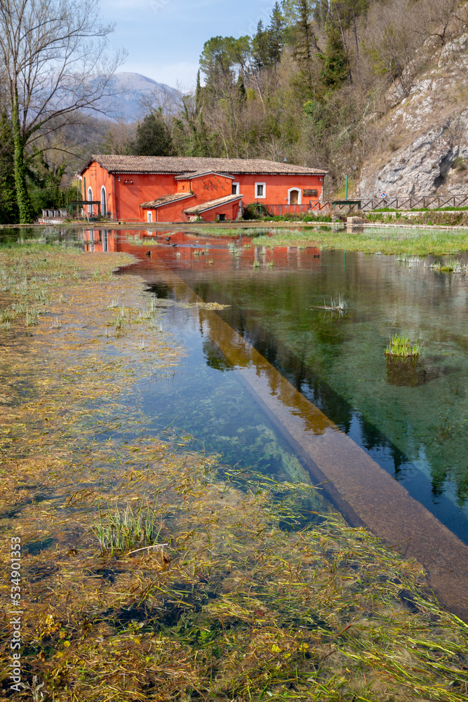 Obraz premium Posta Fibreno nature reserve (Frosinone)