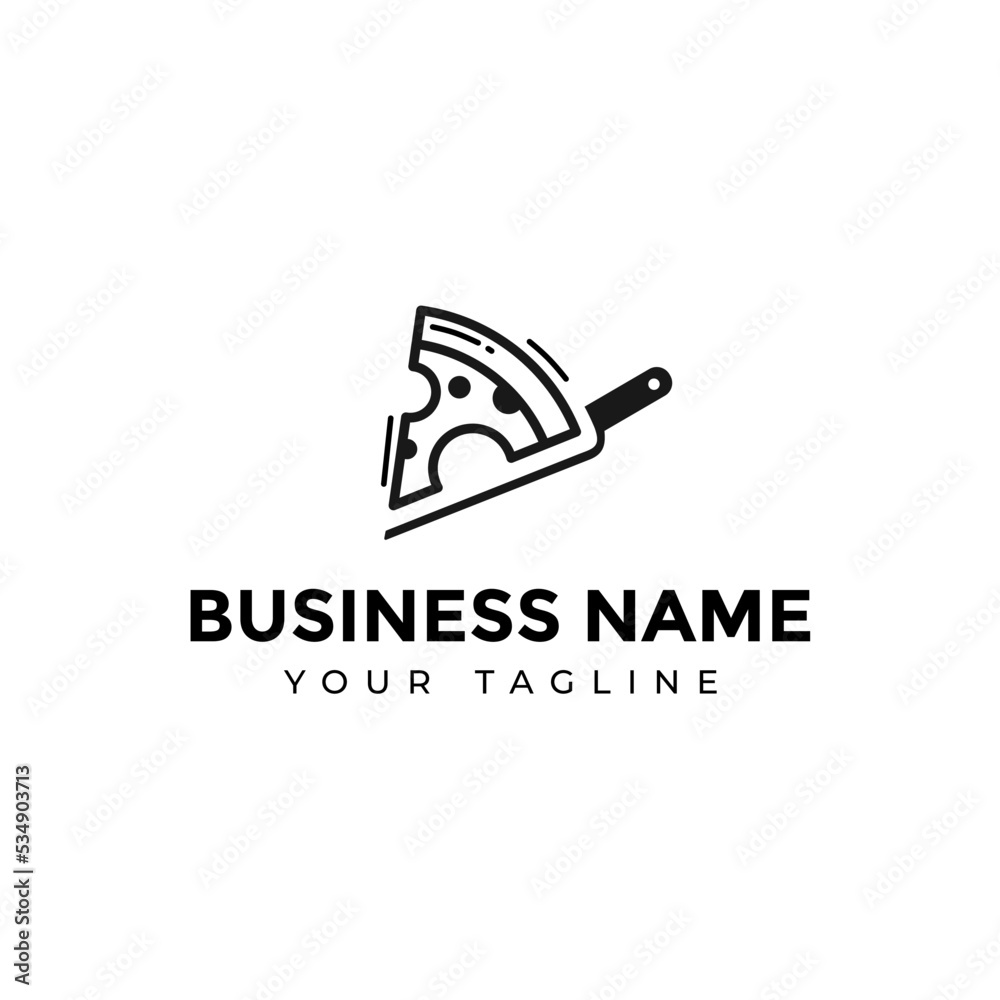 pizza simple logo