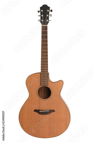 Foto classic acoustic guitar