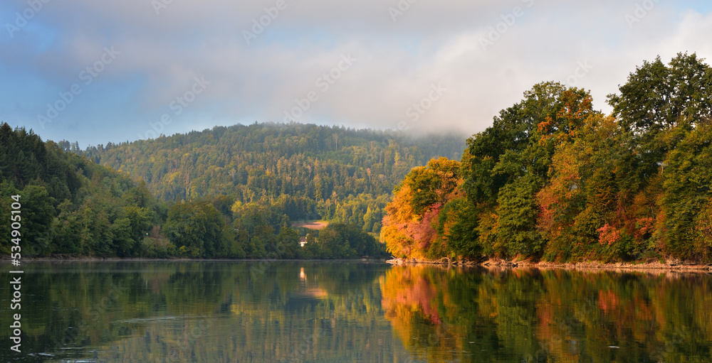 lake in autumn lake in autumn