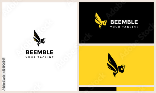 modern bee logo