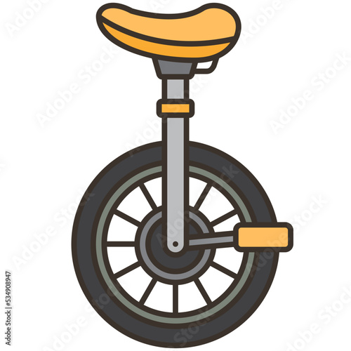unicycling icon