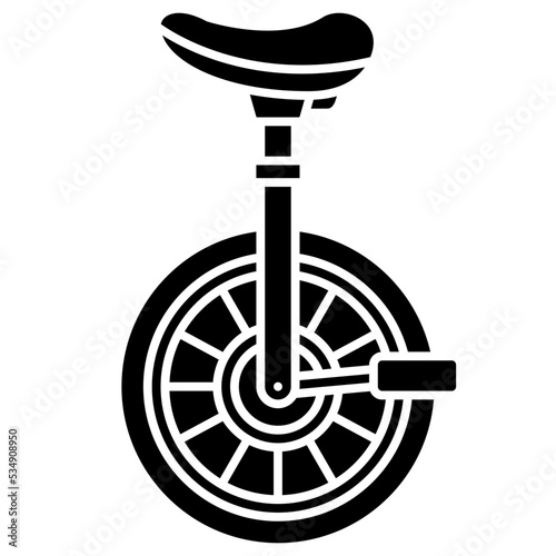 unicycling icon