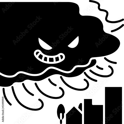 unsettled icon