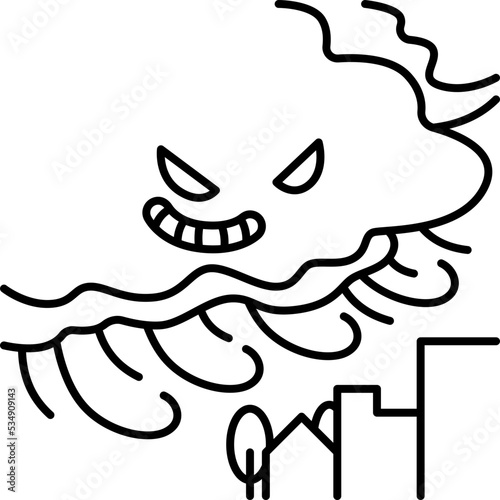 unsettled icon