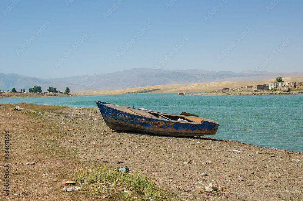 boat on the beach