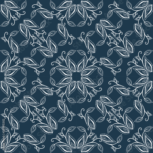 seamless pattern paisley patterns vector