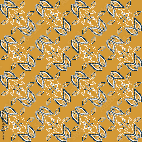 seamless pattern paisley patterns vector