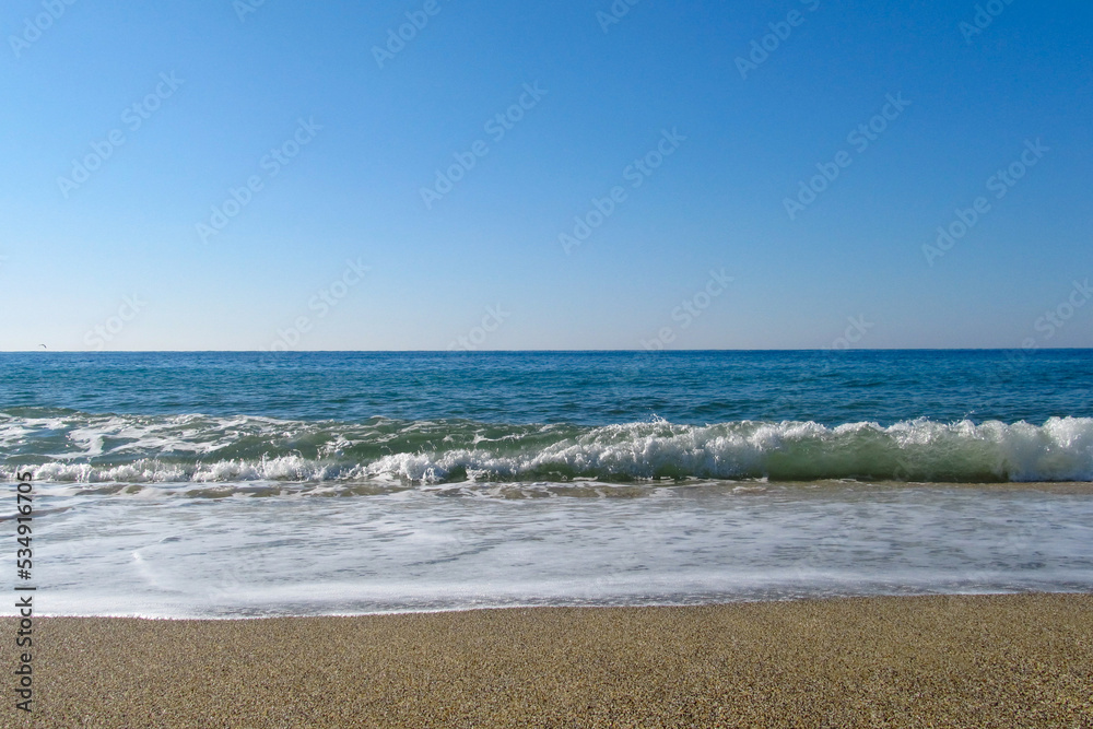 beach in the morning beach in the morning