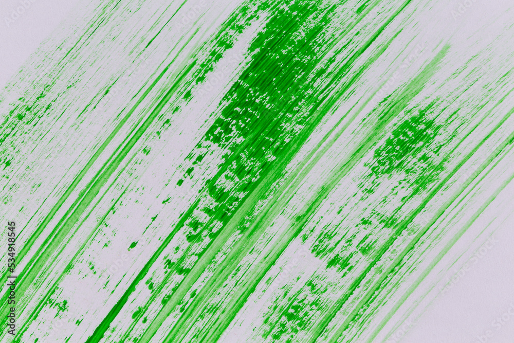 Obraz premium acrylic green paint texture background