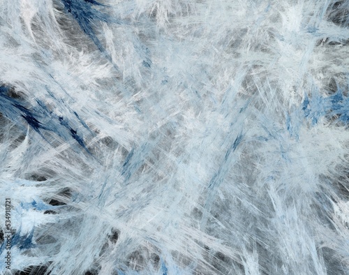 Abstract background fractal graphics. Imitation of frosty patterns