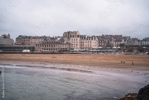 Dinard - Point de vue sur la plagede l'Ecluse photo