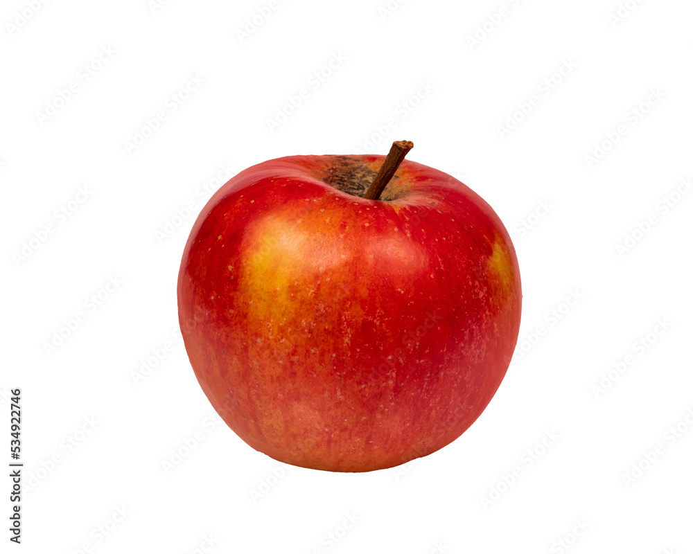 Czerwone jabłko na przezroczystym tle, png - obrazy, fototapety, plakaty 