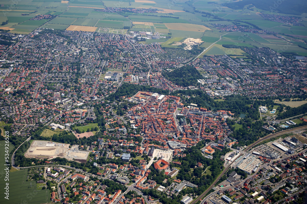 Luftaufnahme Stadt Wolfenbüttel