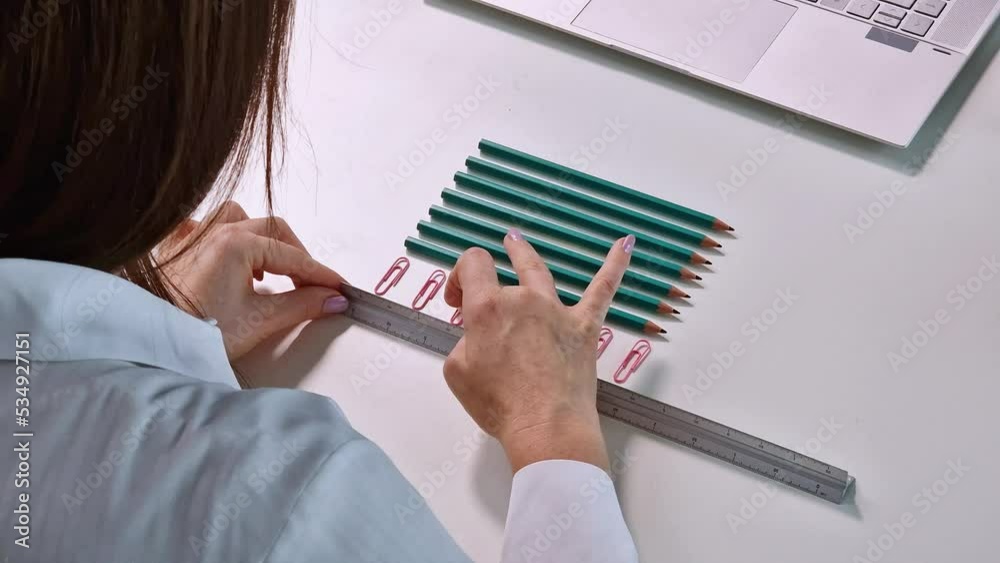 Obsessed Compulsive Perfectionist With OCD Disorder Stock Video | Adobe ...