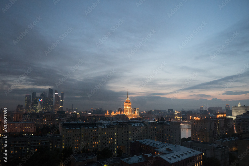 Obraz premium Moscow International Business Center