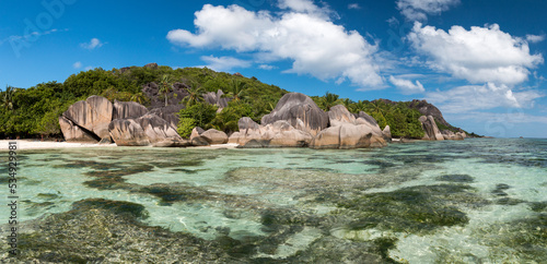 Anse Source D Argent  La Digue  Seychelles
