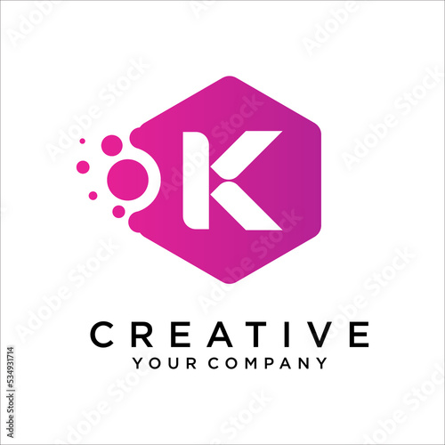 Free Download Letter K logo icon design template elements vector - GFXLoad