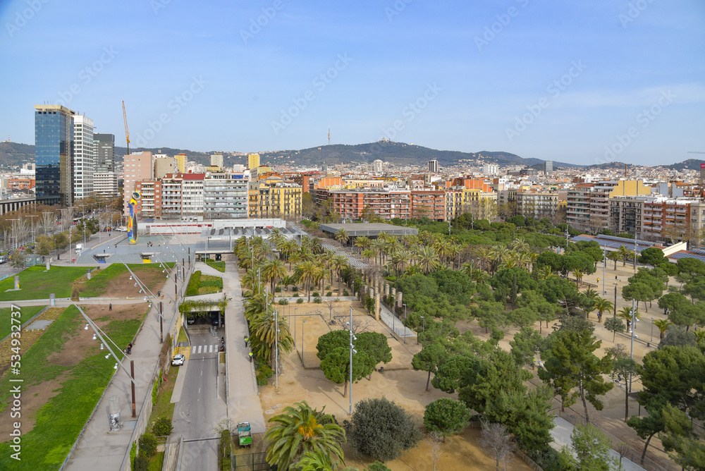 Parc de Joan Miró in Barcelona / Spanien