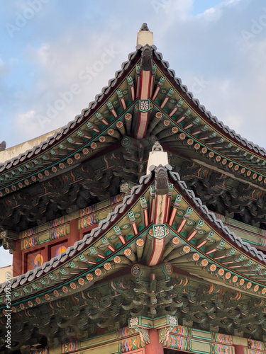 Korean traditional roof