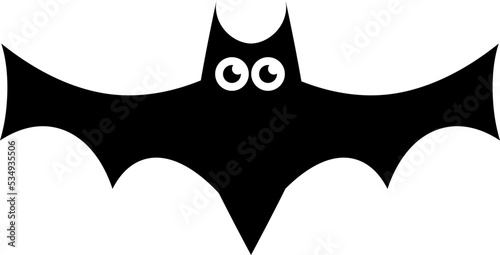 bat design illustration isolated on transparent background 