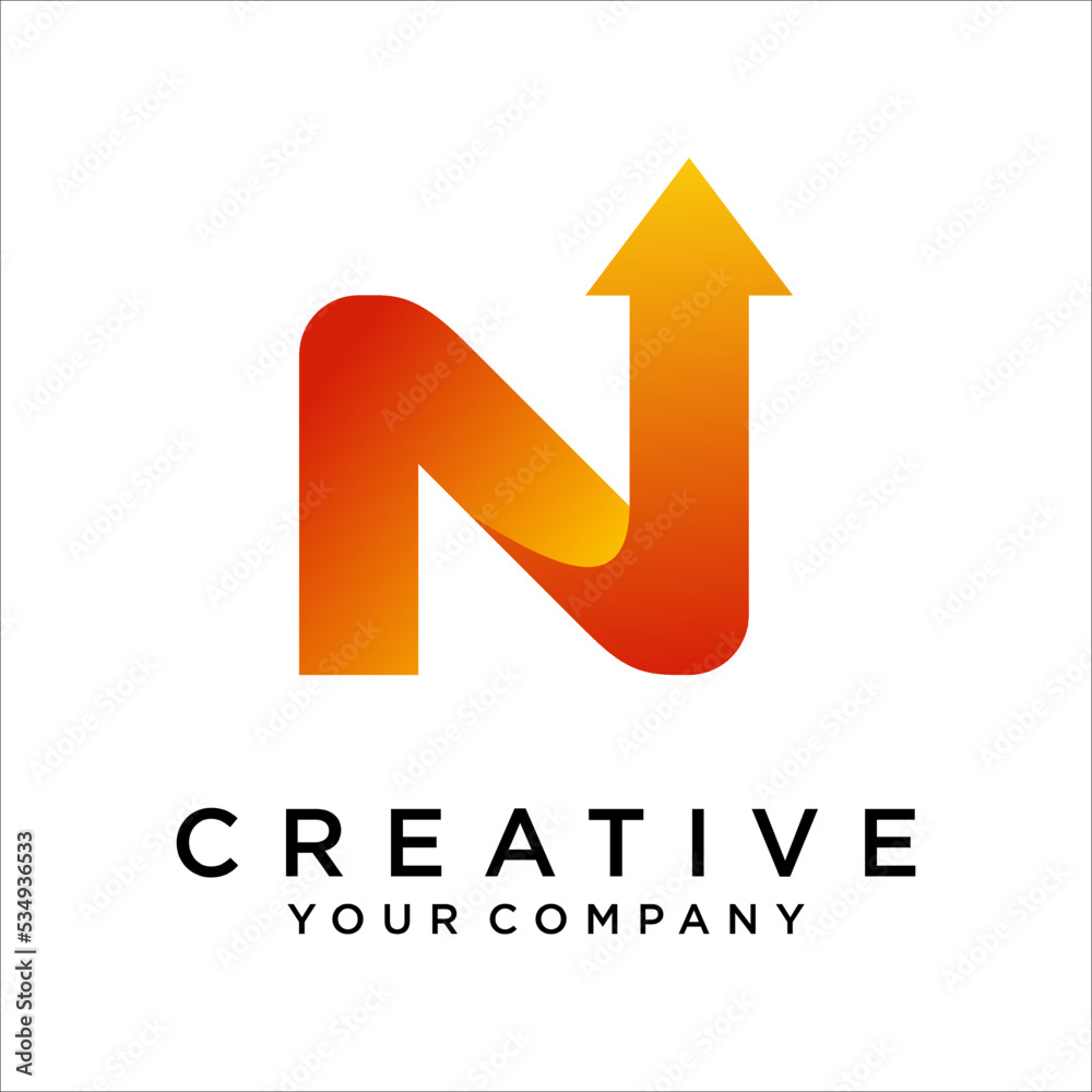 Letter N logo icon design vector template elements Letter N logo icon design vector template elements