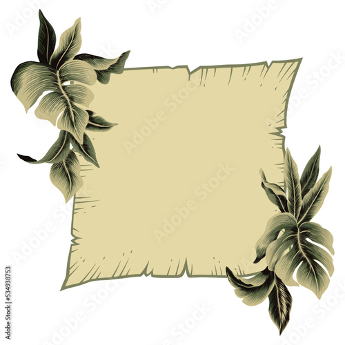 vintage floral ornament. decorative vector frames and borders.