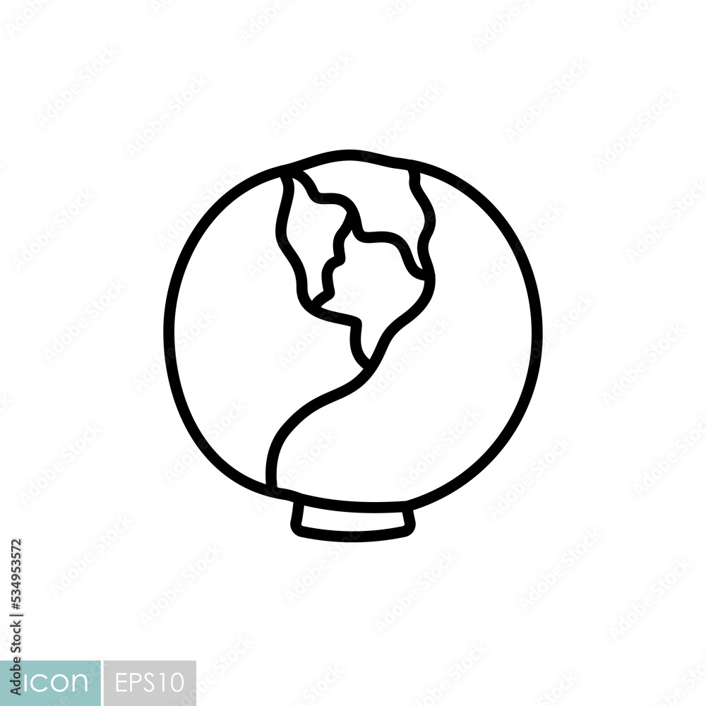 Cabbage isolated vector icon. Vegetable sign Cabbage isolated vector icon. Vegetable sign