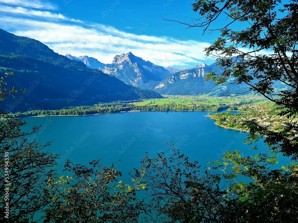 Blick auf den Walensee