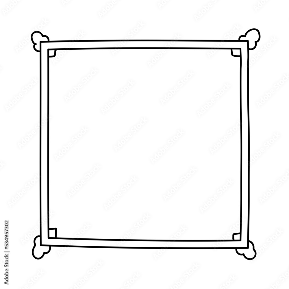 square line frame square line frame