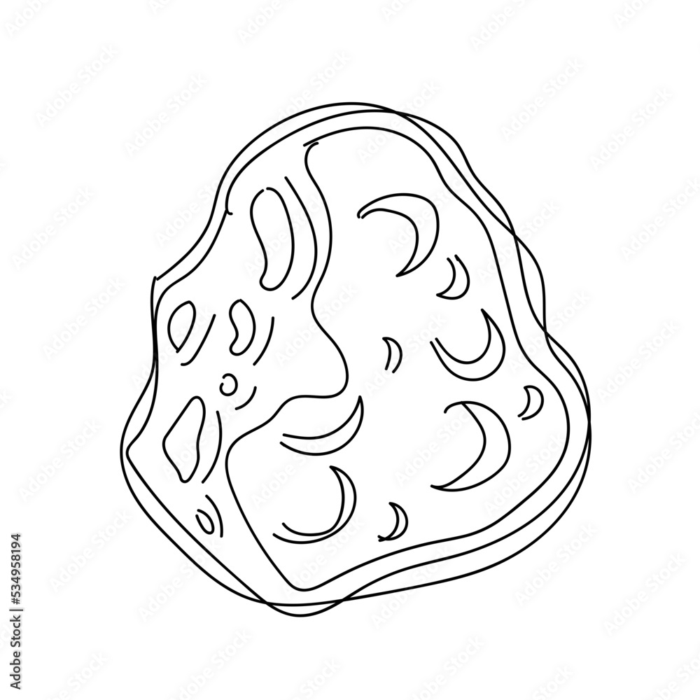 doodle meteor rock from outer space doodle meteor rock from outer space