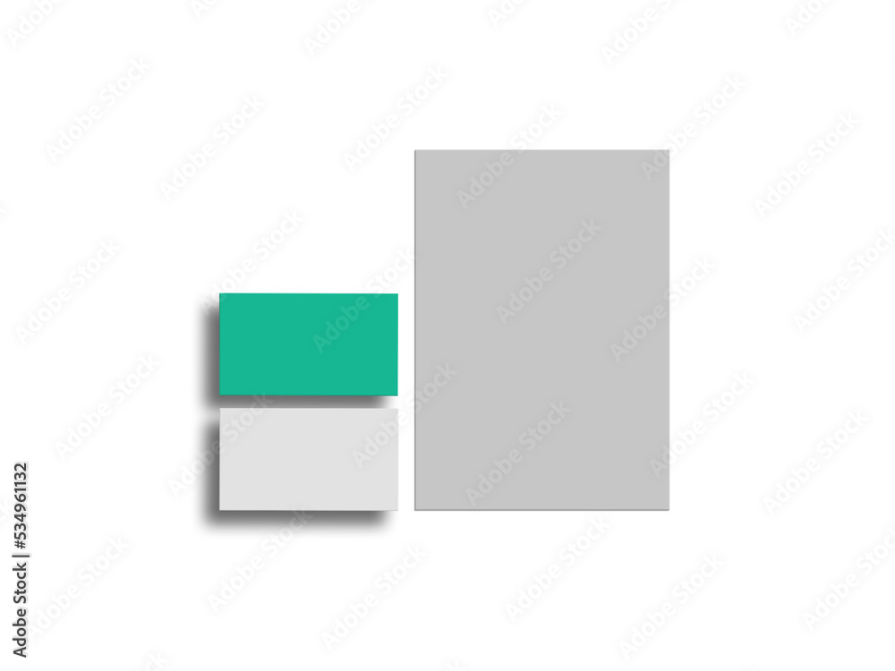 Minimal business card with diary stationary mockup Minimal business card with diary stationary mockup