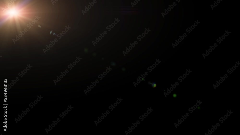 Light Leaks. Flashing light. Lens flare overlays for background. Video