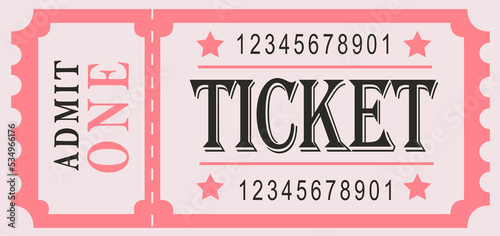 Ticket retro