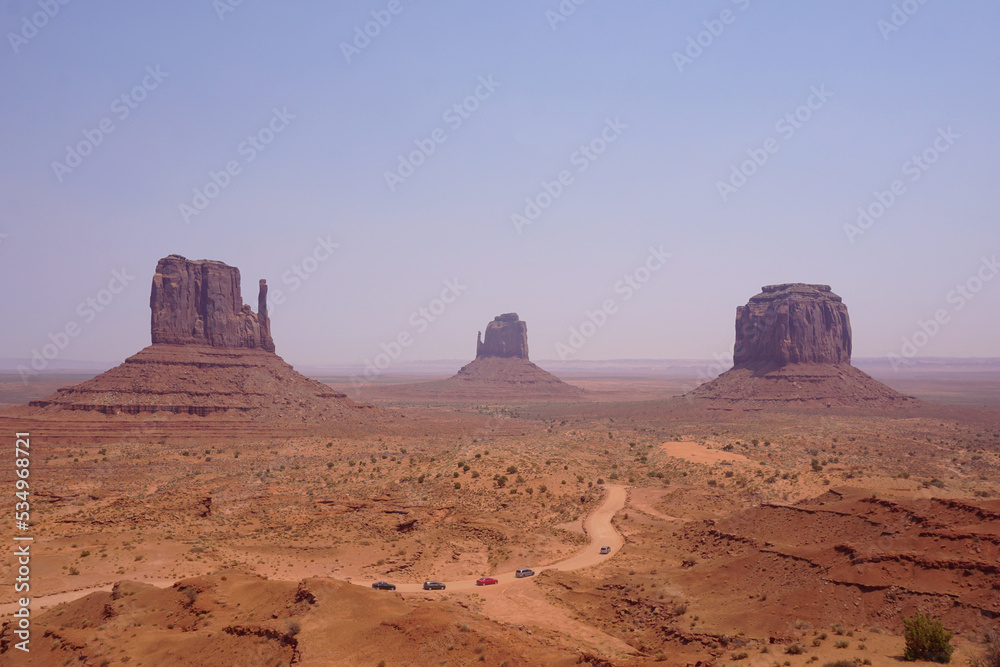 Monument Valley rock formations, Utah Monument Valley rock formations, Utah
