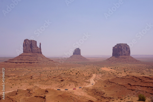 Monument Valley rock formations, Utah