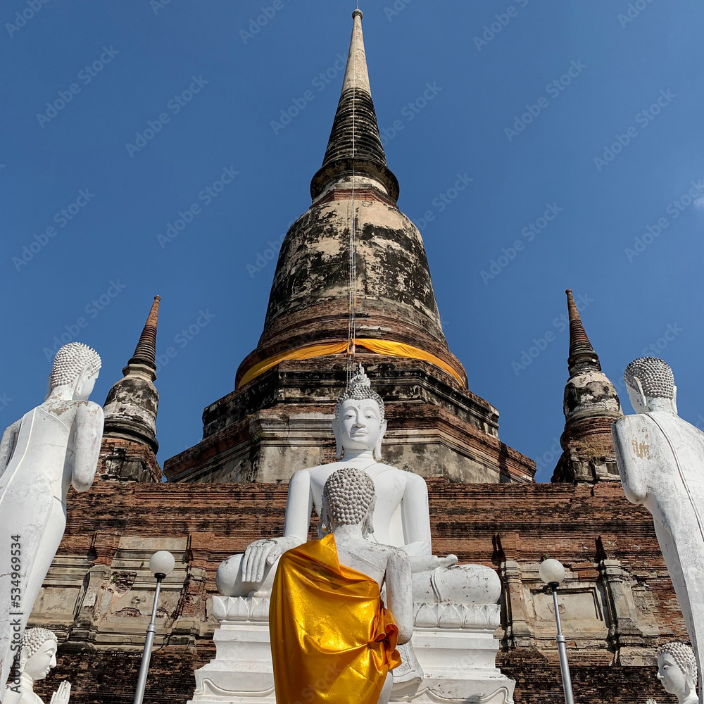 Naklejka premium temple si sanphet