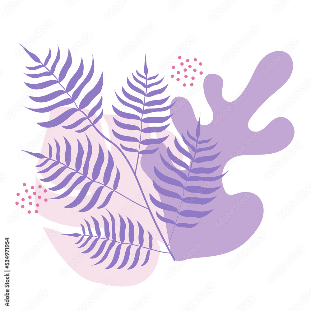 Abstract leaves. Isolated. Monstera leaves. Abstract leaves. Isolated. Monstera leaves.