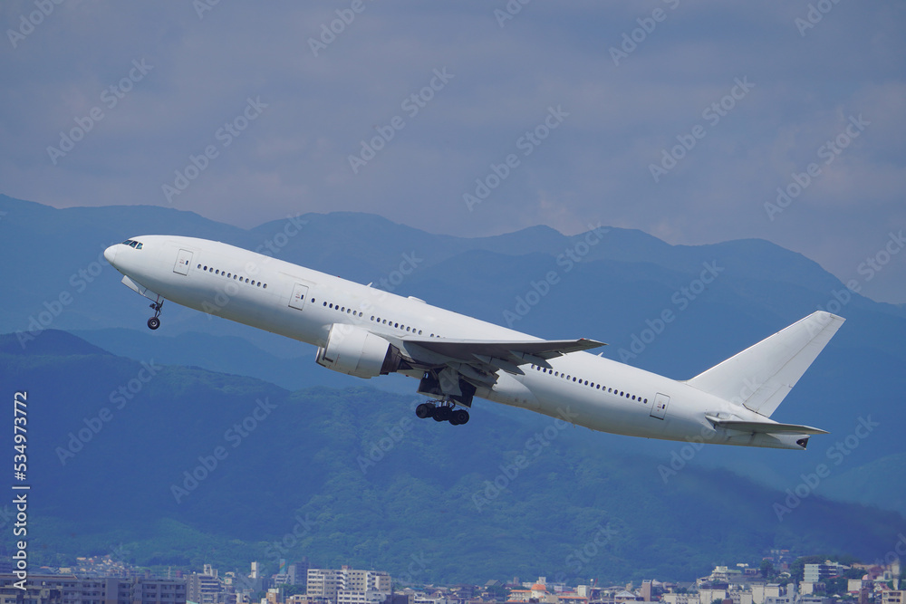 airplane in the sky 福岡空港 airplane in the sky 福岡空港