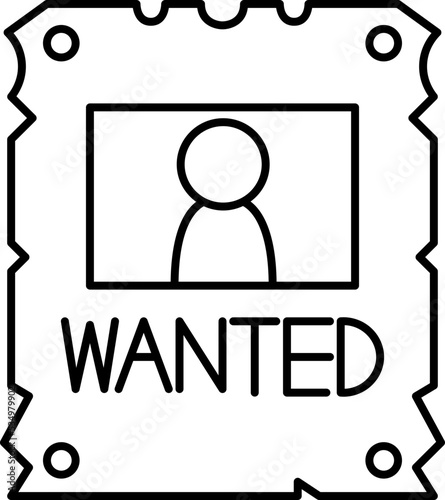 Wanted icon