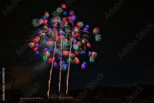 2022年　片貝まつりの花火