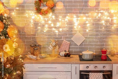 Beautifully decorated kitch...