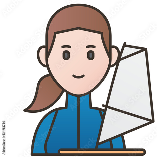 windsurfing icon