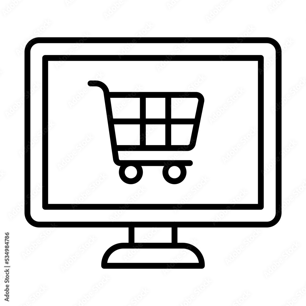 Online Store Icon Online Store Icon