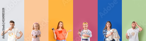 Collection of emotional peo...