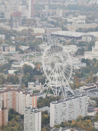 Obraz na płótnie aerial view country w salonie