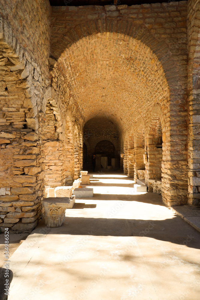 Fototapeta premium Wonderful architecture of the ancient city of Iasos.