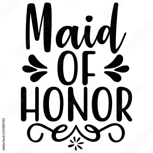 maid of honor